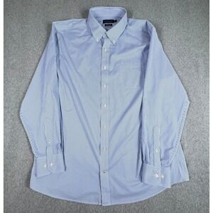 Southern Tide Shirt Mens XXL Charleston Blue White Stretch Button Down